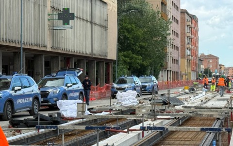 Controlli Antimafia nel cantiere del tram di via Emilia Ponente