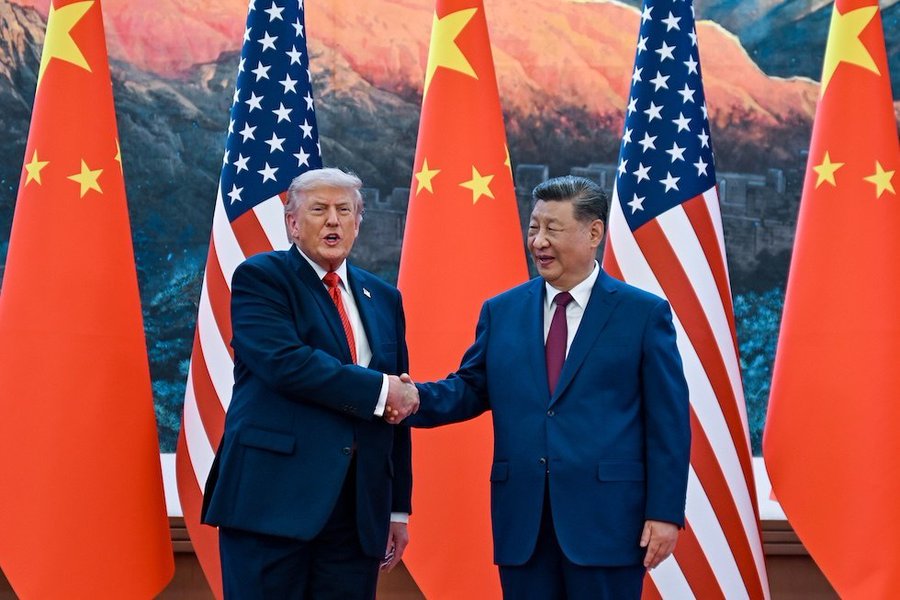 “Dovremmo essere partner e non rivali”, così Xi Jin Pi accoglie Trump