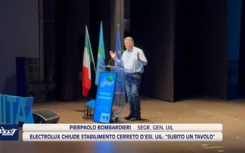 Electrolux chiude lo stabilimento di Cerreto d’Esi. Bombardieri (Uil): “Subito un tavolo” – VIDEO