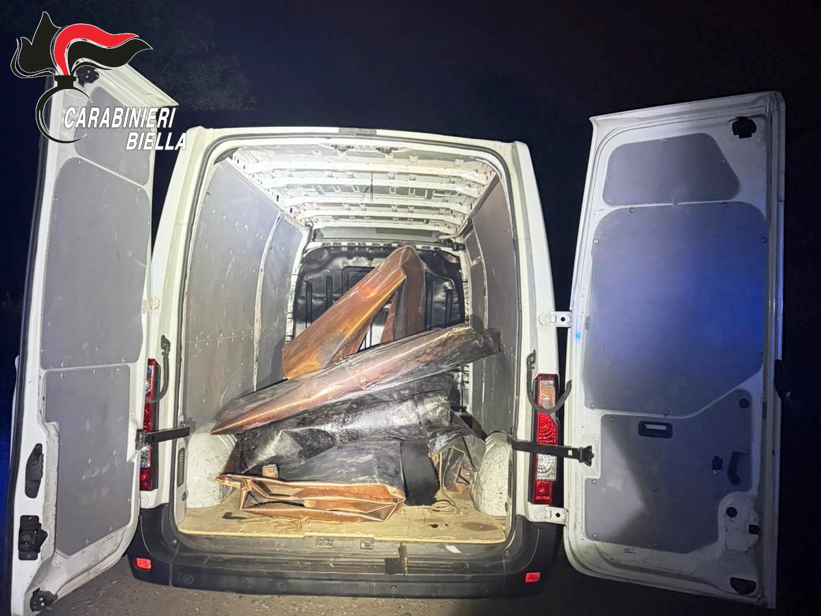 Furto di rame al cimitero di Gaglianico, condannati i due ladri