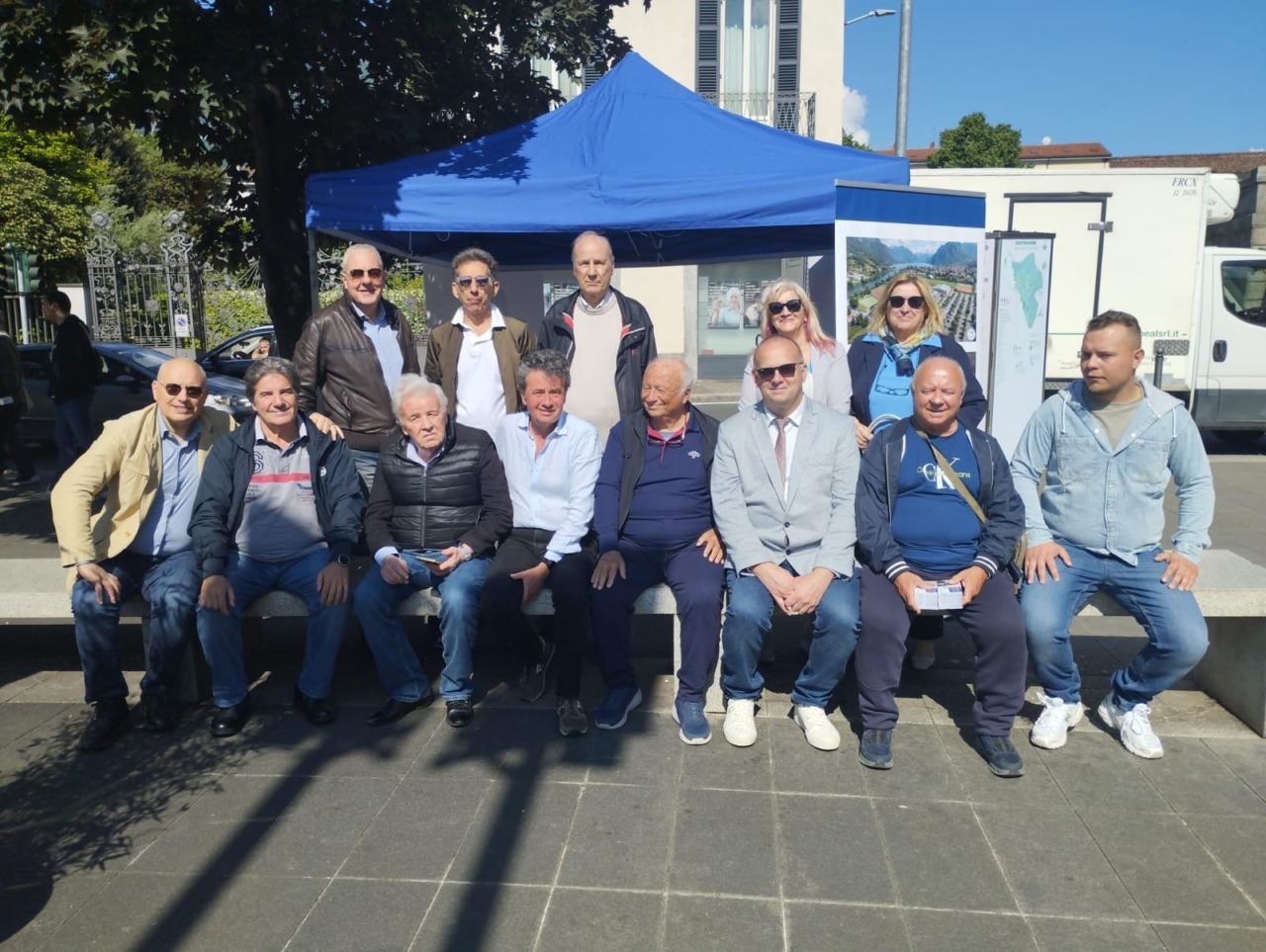 Il candidato sindaco Giovanni Colombo incontra i cittadini