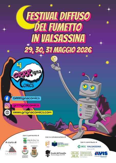 Il Grrrigna comics torna a fine mese in Valsassina
