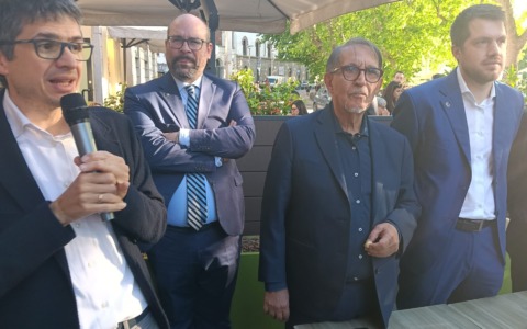 Il presidente del Senato La Russa a Lecco per sostenere la candidatura di Filippo Boscagli