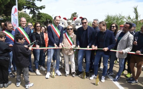 Inaugurazione ufficiale per la pista ciclabile da Diano ad Andora