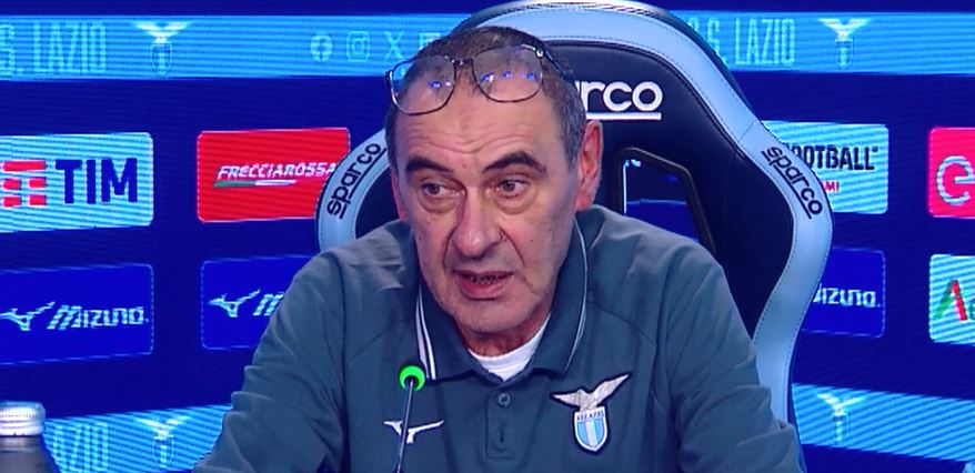 Lazio, Sarri dopo la sconfitta nel derby: “Se i piani con la società non collimano inutile andare avanti”