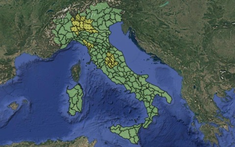 Lunedì di maltempo e temporali: allerta gialla in Lombardia, Toscana e Umbria