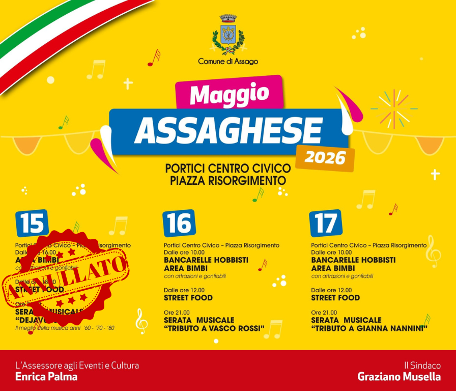 Maggio Assaghese, gli eventi del fine settimana