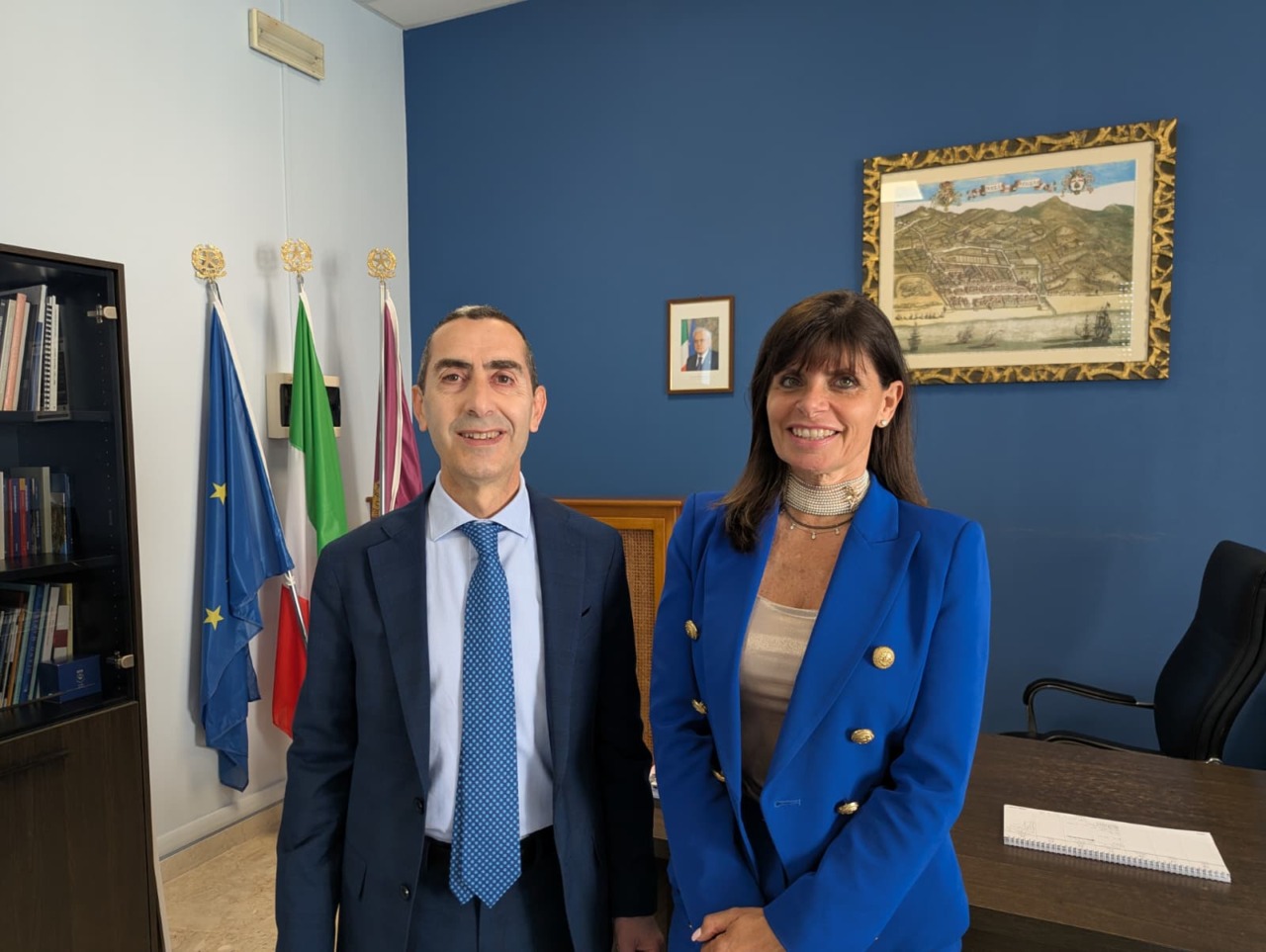 Maria Edvige Strina nuovo vicario del  questore di Imperia