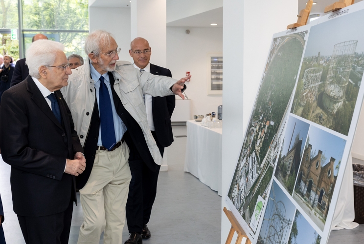 Mattarella visita la Fondazione Renzo Piano: “Questa generazione di giovani ha passione”