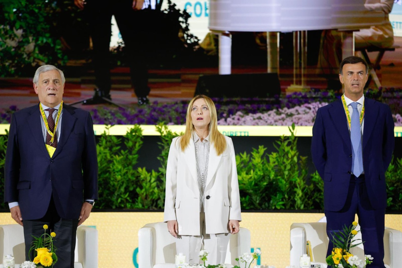 Meloni da Coldiretti sferza l’Ue su energia, economia e difesa