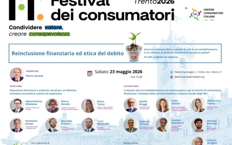 Nasce il Festival dei Consumatori: “Condividere valore, creare consapevolezza”