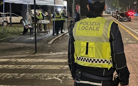 Notte di controlli anti alcol da parte della Polizia locale