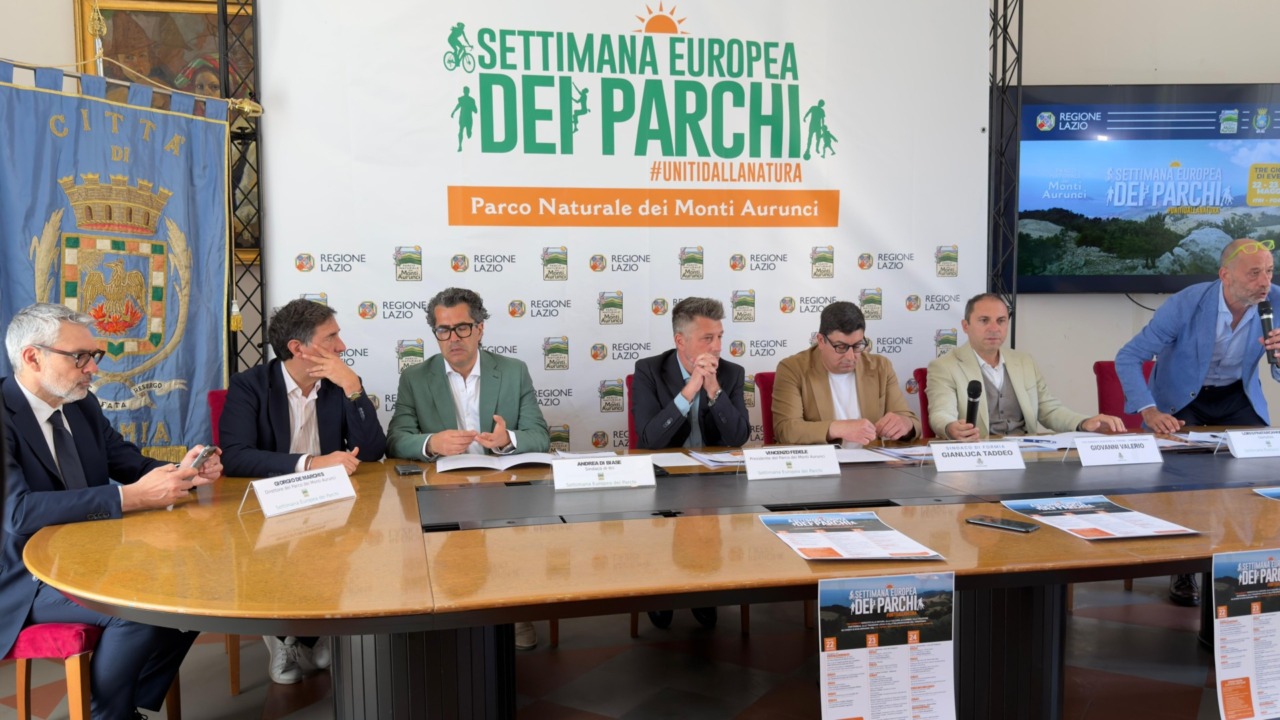 Parco Naturale Monti Aurunci, presentata la Settimana Europea dei Parchi