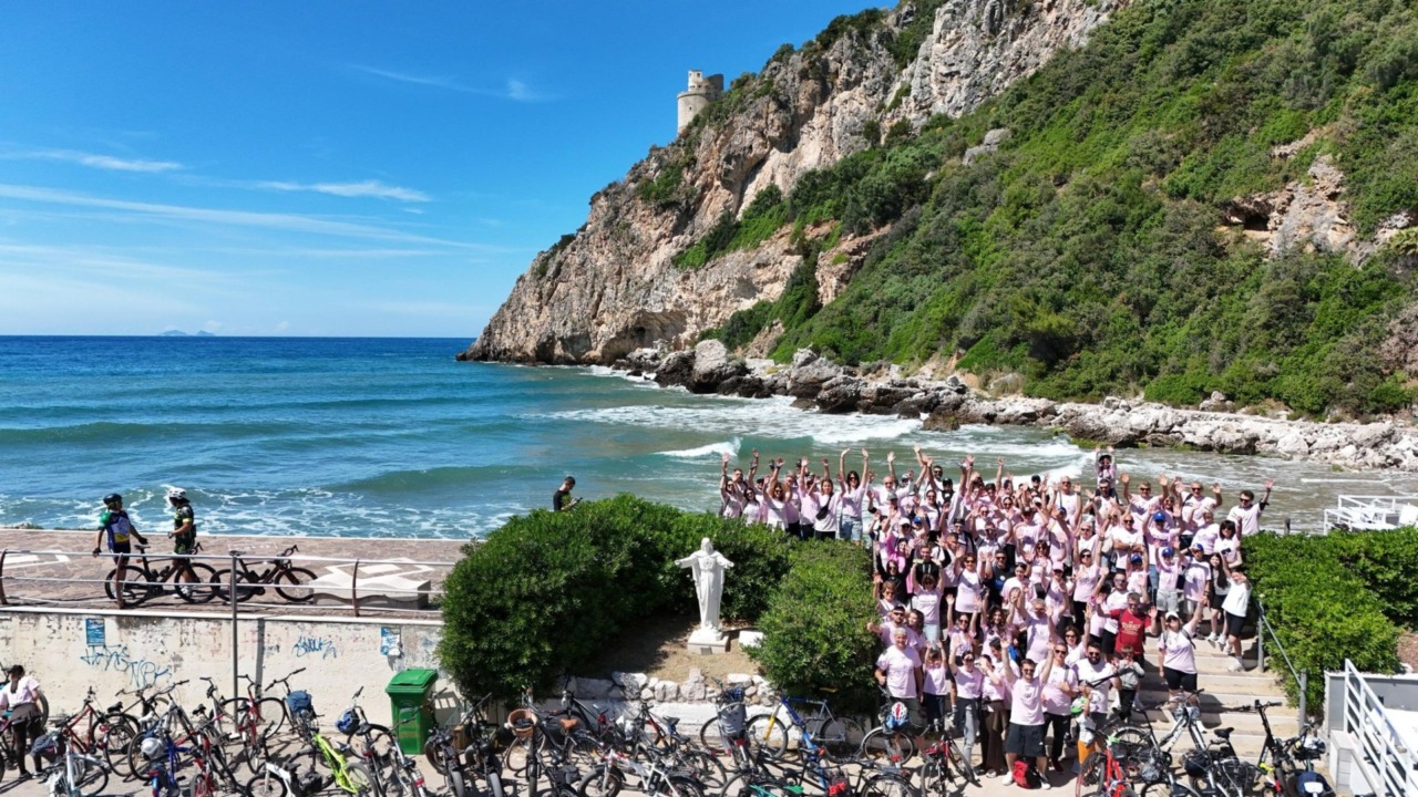 “Pedalando al Circeo”, successo della ciclo passeggiata