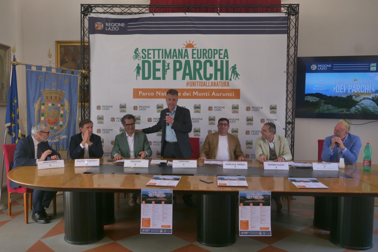 Presentata la Settimana Europea dei Parchi fra i territori di Formia e Itri