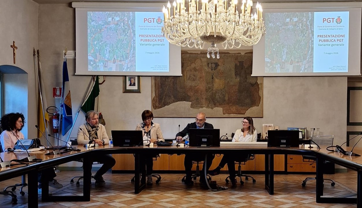 Presentata la Variante Generale al Pgt, taglio del consumo del suolo del 50%