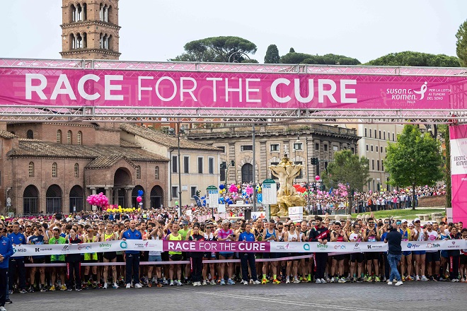 Race for the Cure al Circo Massimo dal 7 al 10 maggio