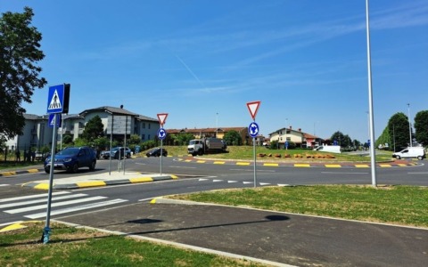 Rotonda “del Missile”, inaugurata la nuova viabilità a Ciserano: più sicurezza e traffico più fluido sulla Francesca