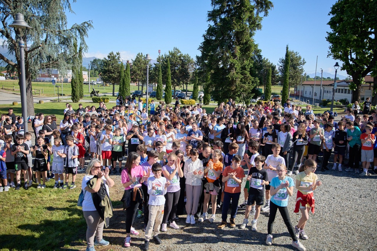 San Maurizio: 350 studenti alla “Corsa contro la Fame”