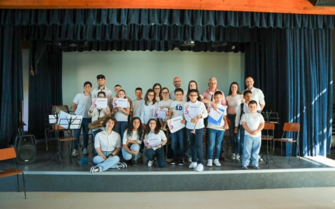 Successo per gli allievi della banda Santa Cecilia