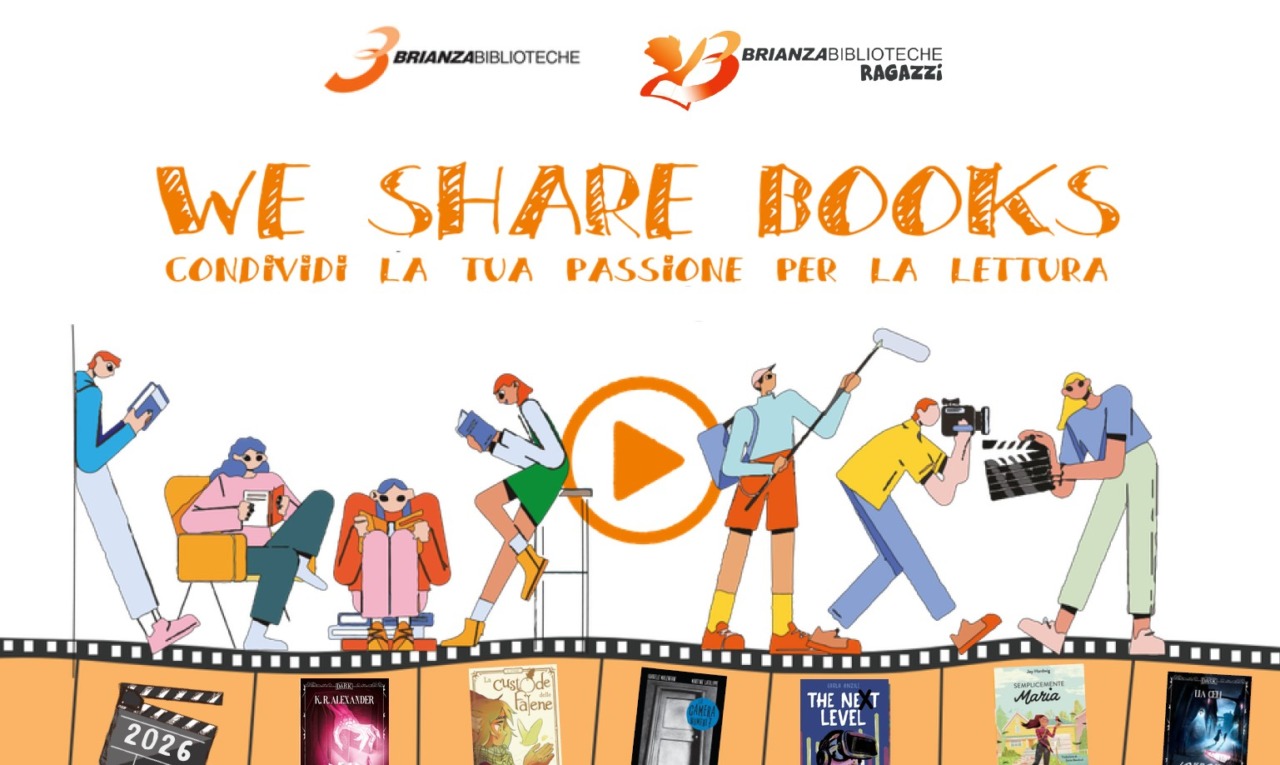 Torna We Share Books, il concorso che coinvolge i giovani lettori