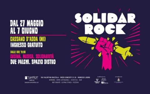 Tutto pronto per la 24esima edizione del SolidarRock: dal 27 maggio   musica e solidarietà in riva all’Adda