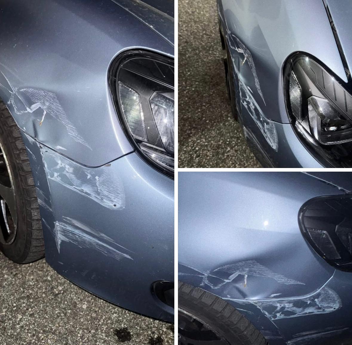 Va a prendere le sigarette, danneggia un’auto e se ne va: caccia al pirata