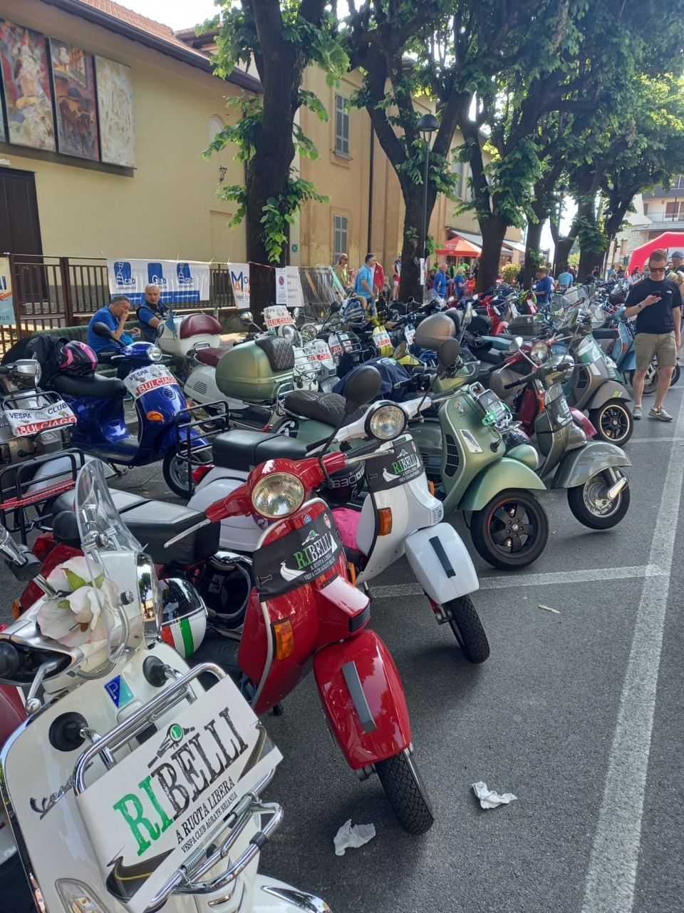 Vespa Club Lecco, oltre 400 partecipanti al Primo Raduno Nazionale a Galbiate