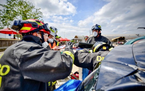 Vigili del Fuoco di Alessandria primi nelle tecniche del soccorso stradale