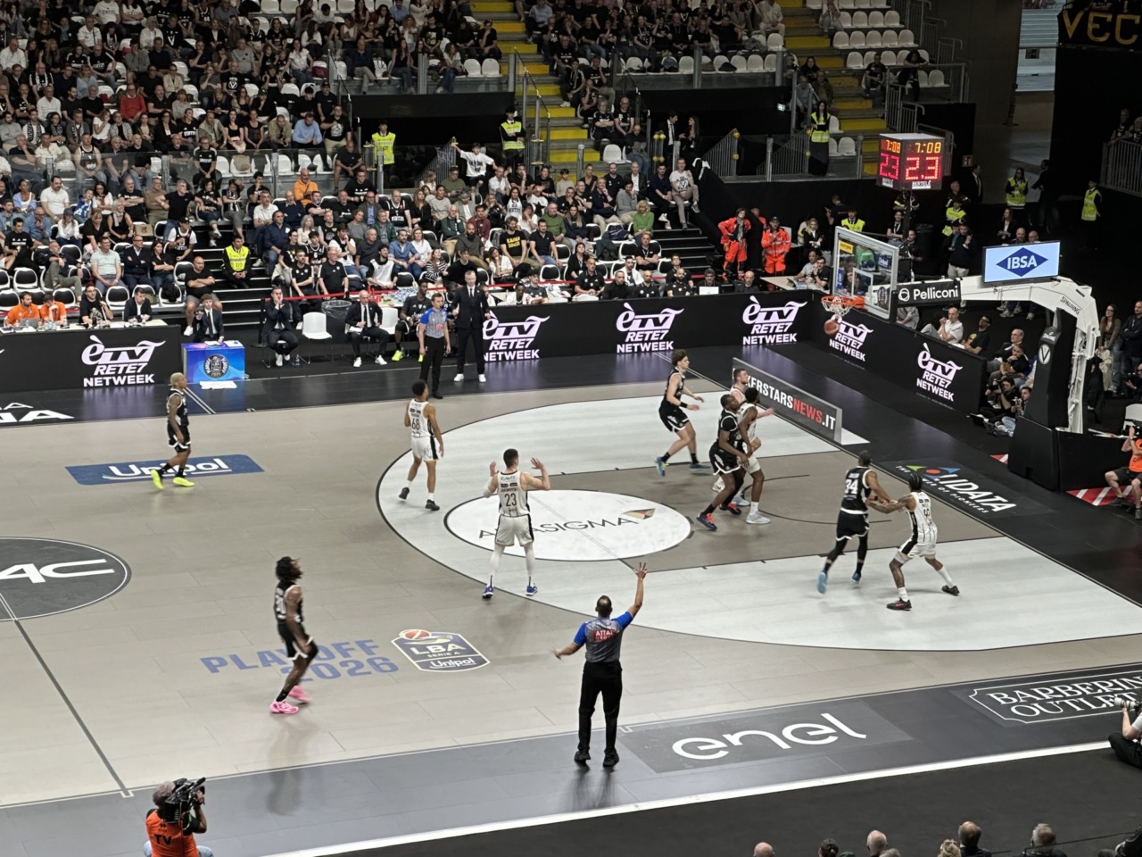 Virtus beffata, Trento vince di 3 punti