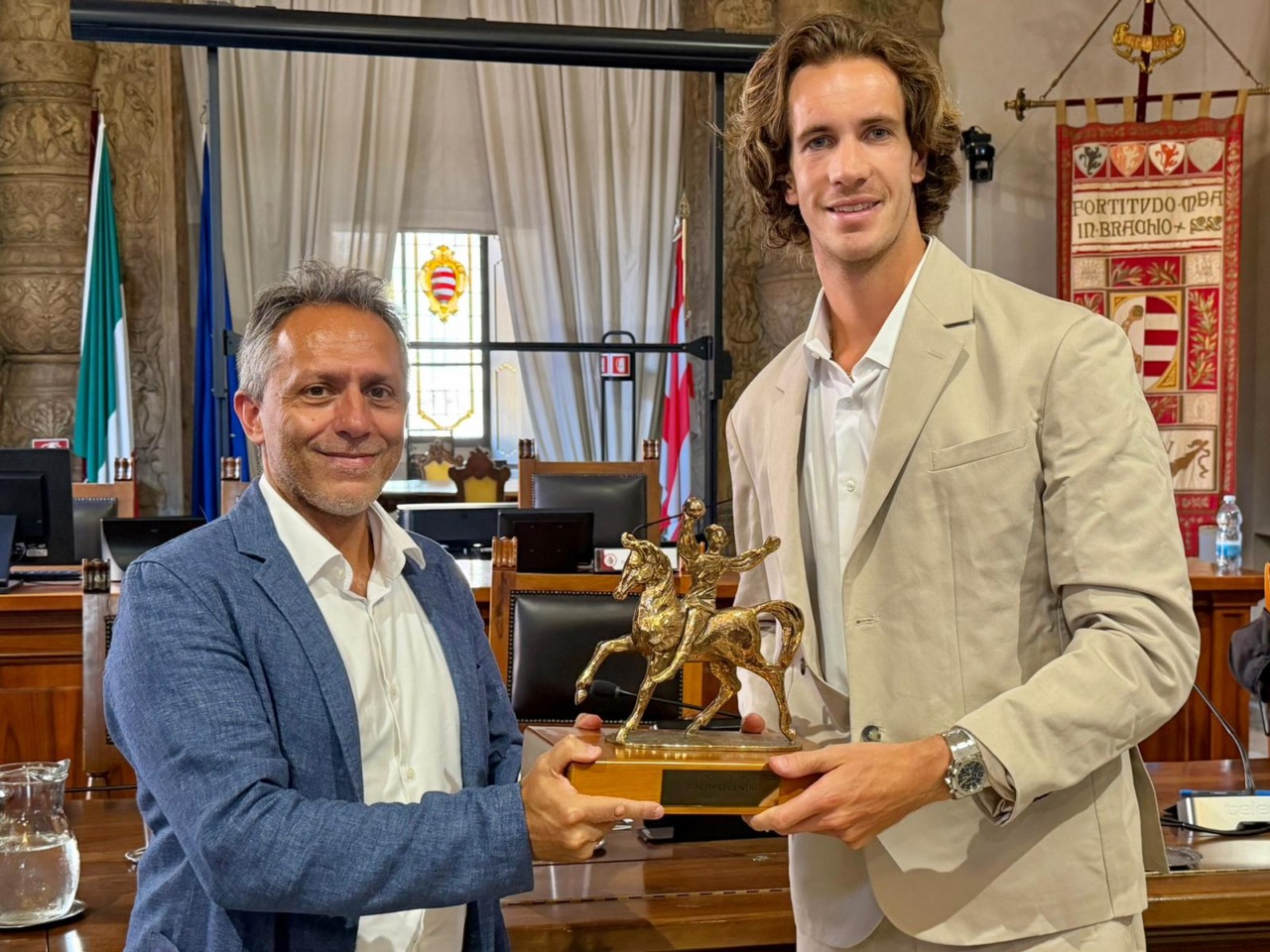 A Giacomo Gentili il premio “L’Atleta Cremonese nel Mondo”