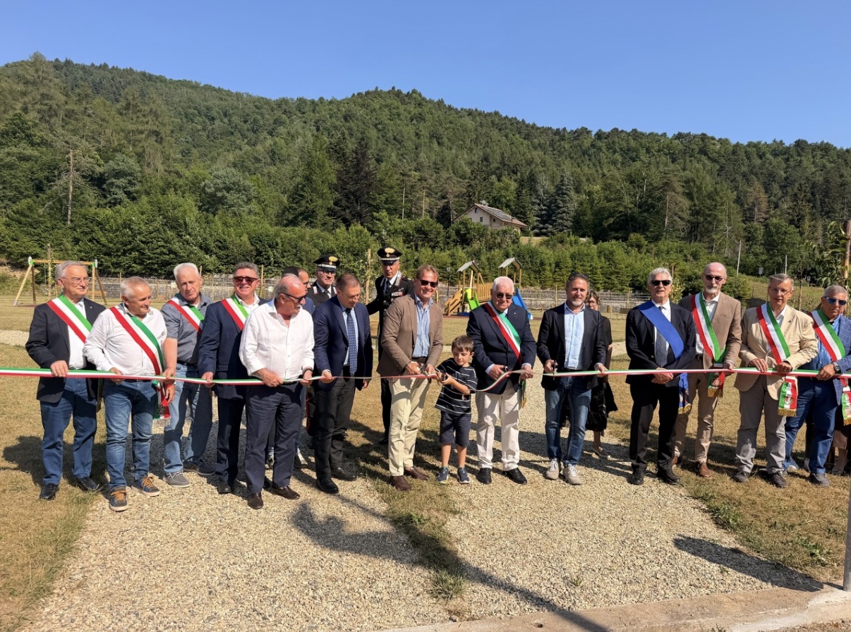 A Nava inaugurato oggi il bike park con campi da calcio, tennis e bocce. Investimento da oltre 400mila euro