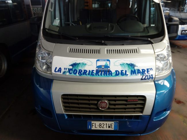 A Santa da oggi parte la corrierina del mare