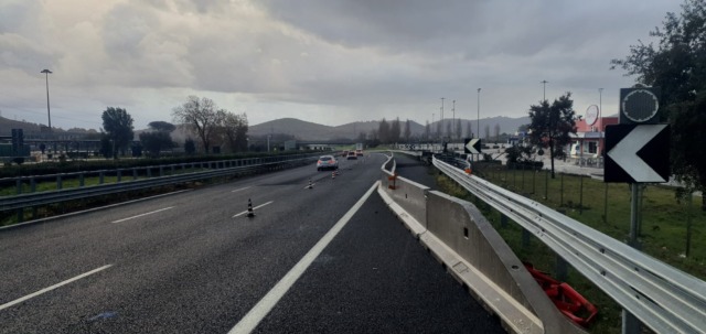 A1 Milano – Napoli: chiusure notturne uscita stazione di Pontecorvo