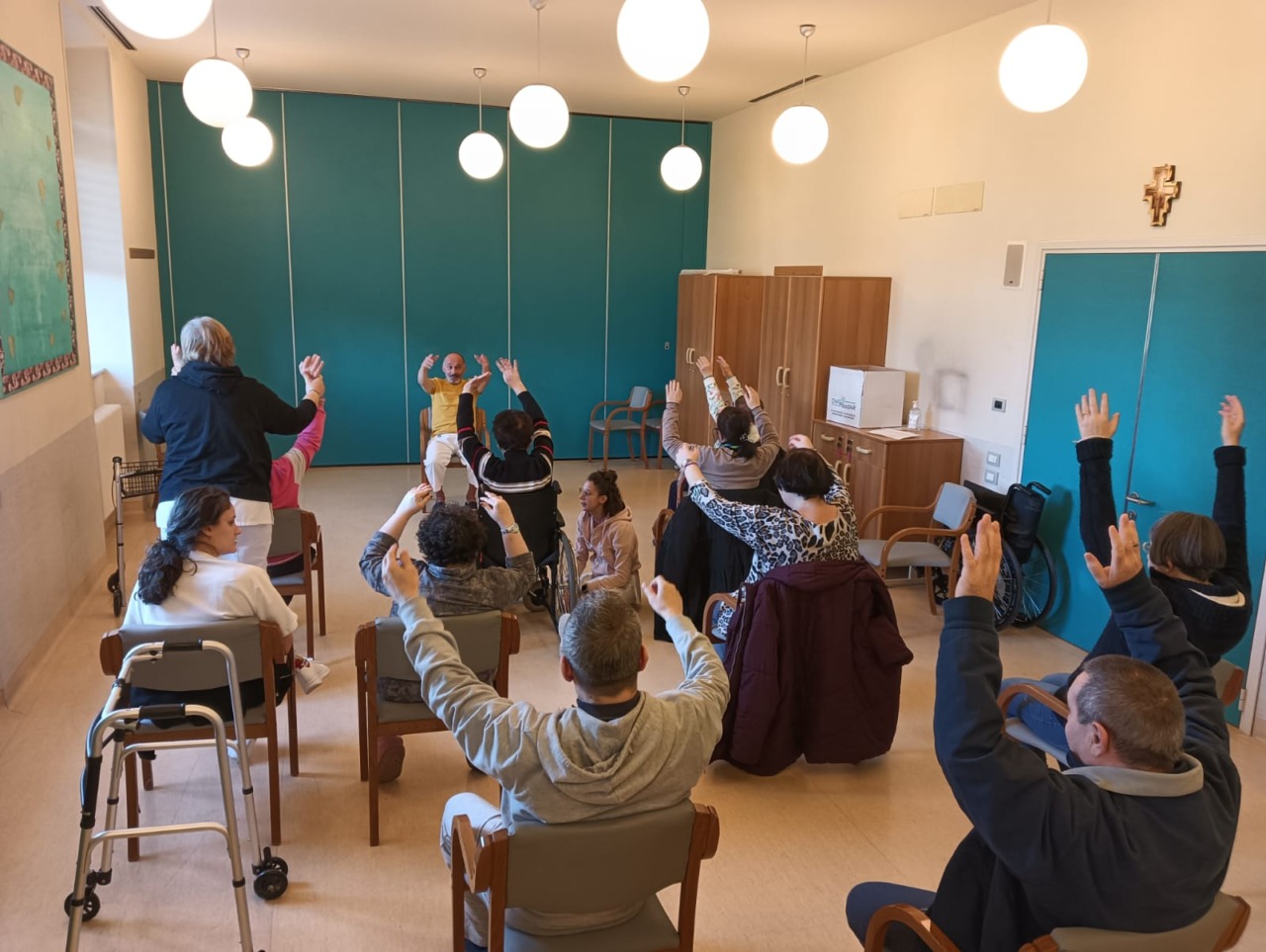 Aikido e anziani, si rinnova il successo per il progetto di benessere alla Casa Famiglia Spinelli