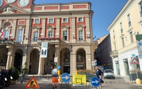 Al via i lavori in Piazza della Libertà ad Alessandria: chiuso un tratto dell’anello viabile