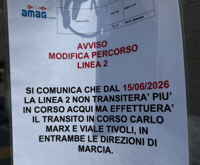 Alessandria, spostamento della Linea 2 tra proteste e polemiche nel Quartiere Cristo