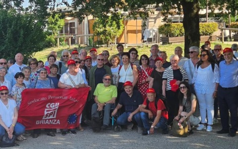 Alla Giornata dei Volontari anche una delegazione dello Spi Cgil