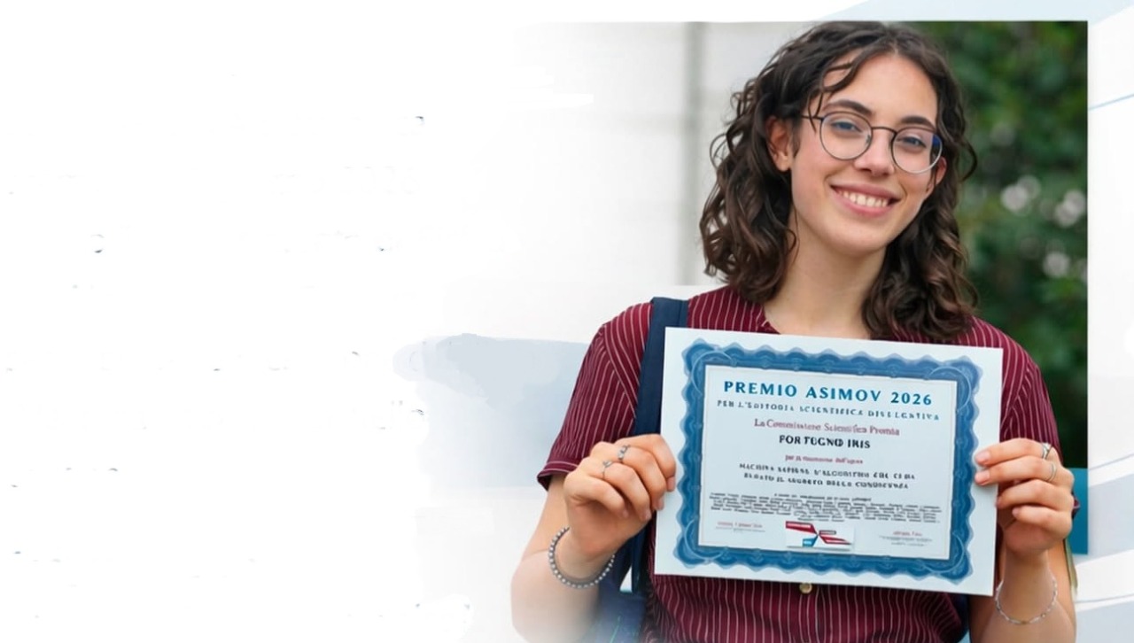 Alla studentessa imperiese Iris Fortugno il Premio Asimov per la divulgazione scientifica