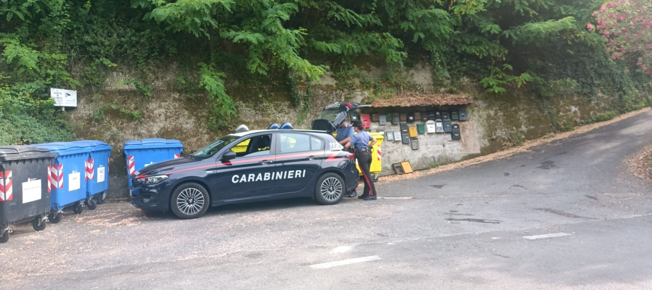 Apprensione a Ceriana: strada blindata dai  Carabinieri