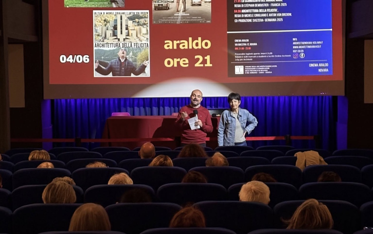 Architettura e cinema, successo a Novara per la rassegna dell’Ordine degli Architetti