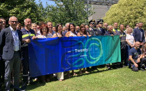 Arkema festeggia i 20 anni di attività, grande festa a Mozzate