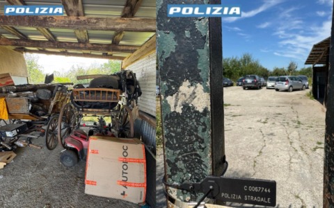 Sequestrata un’area abusiva di vendita auto a Boltiere (fungeva anche da deposito di rifiuti)