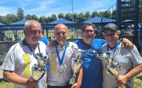 Brillano gli arcieri over 50