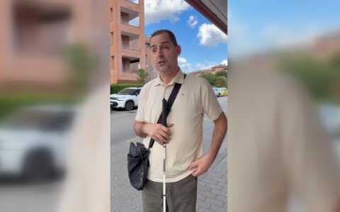 Buche stradali: la Via crucis di un ipovedente con problemi di schiena