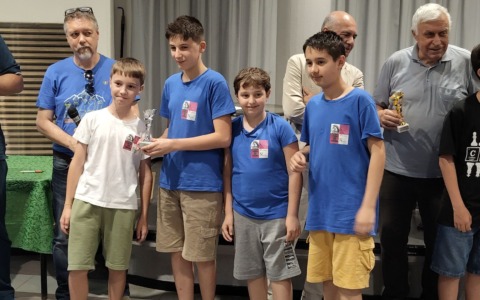 Campionati regionali giovanili: Scacchistica Novarese seconda