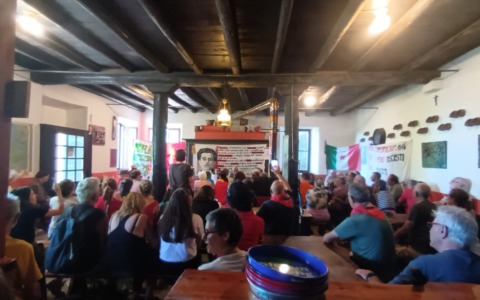 Capanna Mara, oltre sessanta persone per “In montagna con Gramsci”