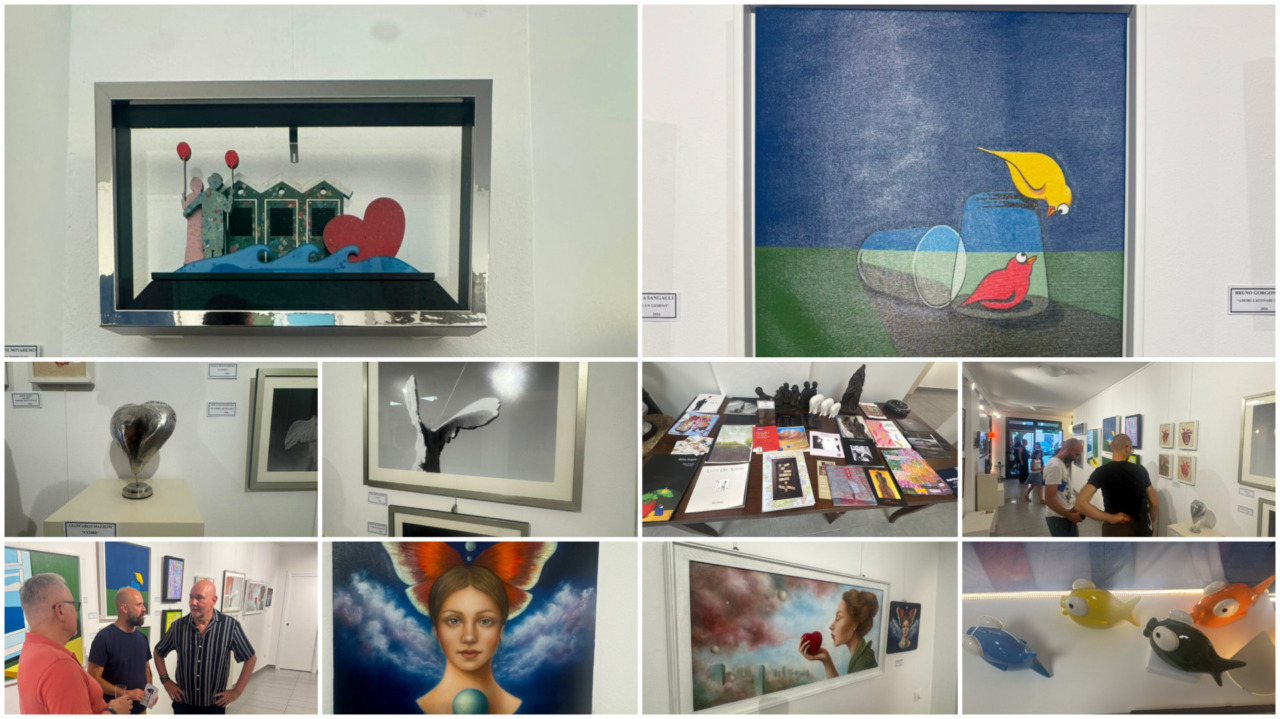 C’è anche un po’ di Imperia nella mostra collettiva “Art in the – Heart”