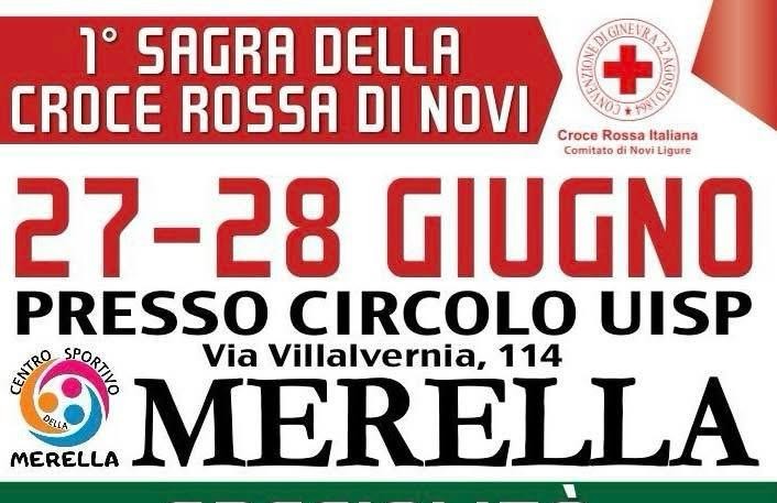 Cibo, musica e solidarietà: a Merella la prima Sagra della Croce Rossa di Novi