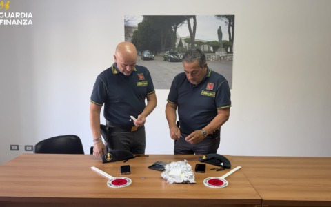 Cocaina nel bus da Napoli: incastrata dal fiuto del cane Gingo